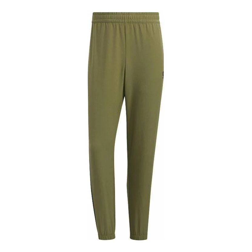 adidas Neo CE 3-Stripes Woven Pants Asia Sizing 'Olive Green' HD7063