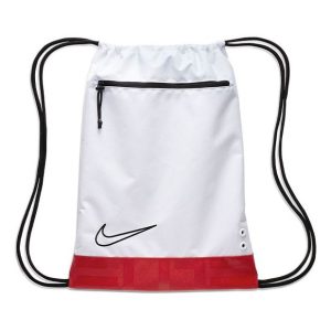 Nike Elite Drawstring Gym Sack 'White Red' BA6162-100