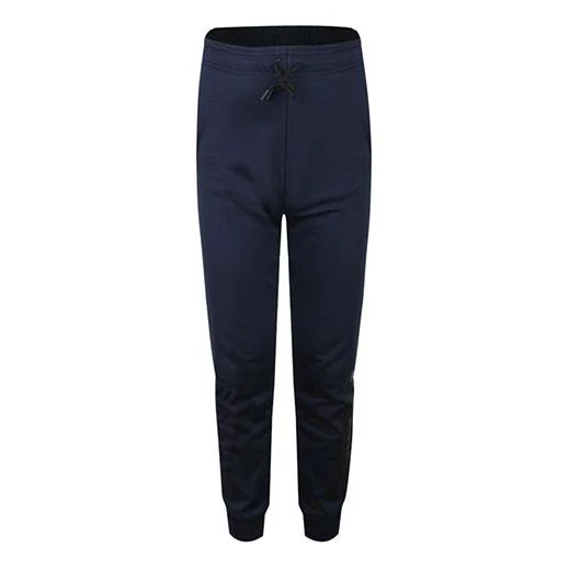 adidas neo M Ce Trackpants Solid Color Bundle Feet Casual Sports Pants Blue DZ5605