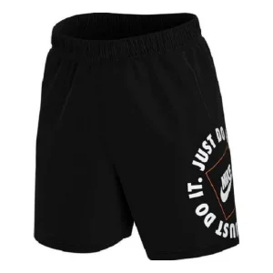 Nike Sportswear Just Do It Fleece Shorts 'Black' DA0182-010