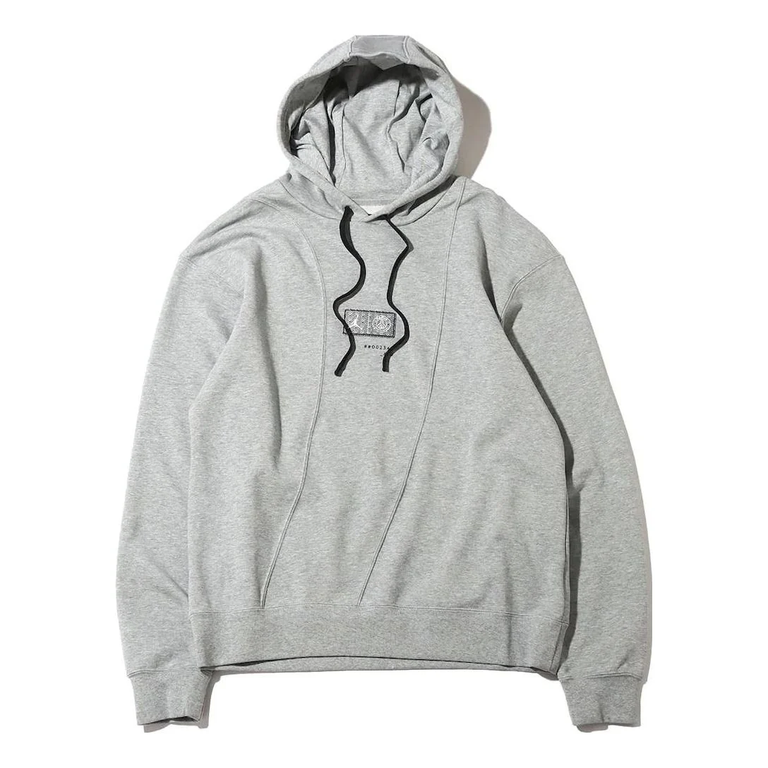 Air Jordan x Paris Saint-Germain Front Logo Fleece Pullover Hoodie Asia Sizing 'Dark Grey Heather' DM3097-063