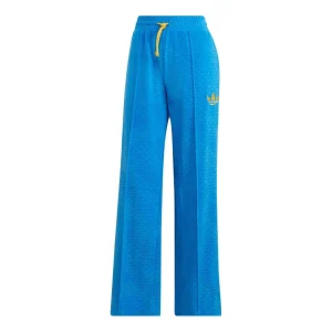 (WMNS) adidas Adicolor Heritage Now Velour Pants Asia Sizing 'Blue' IB2048