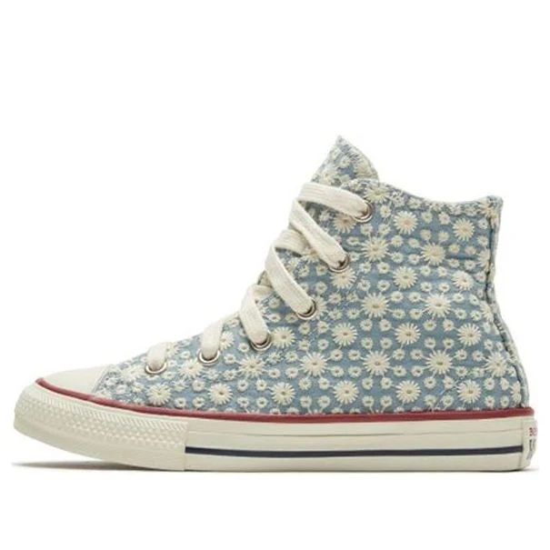 (GS) Converse Chuck Taylor All Star Denim 'Red' 668033C
