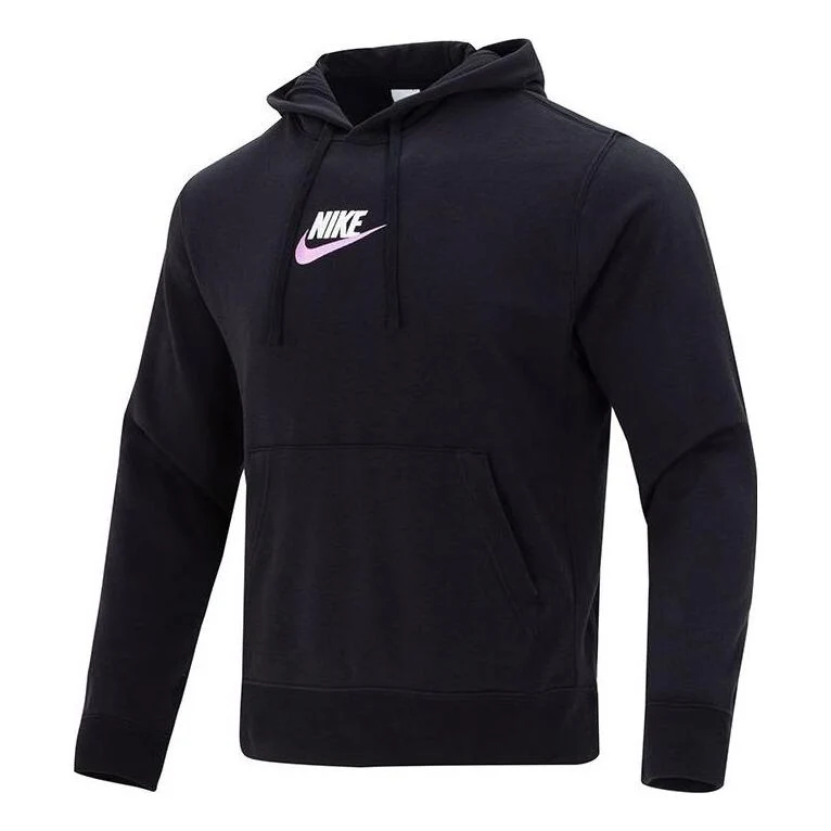 Nike Club French Terry Pullover Hoodie 'Black' FB7789-010