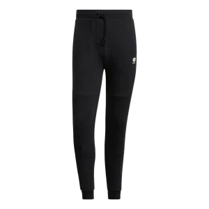 Men's adidas neo Sw Ft Tp Solid Color Lacing Bundle Feet Casual Sports Pants/Trousers/Joggers Black HD4642