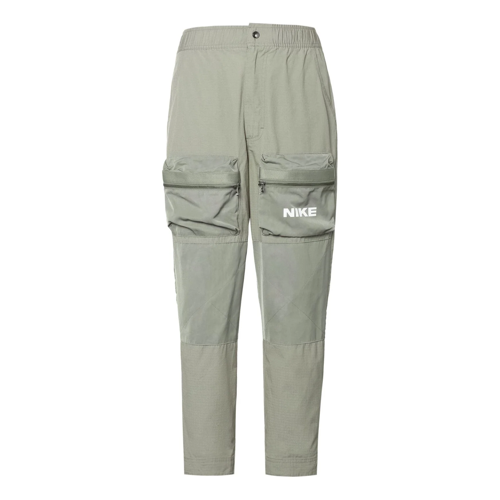 Men's Nike 3D Big Pocket Logo Printing Sports Pants/Trousers/Joggers Light Green DC6958-320