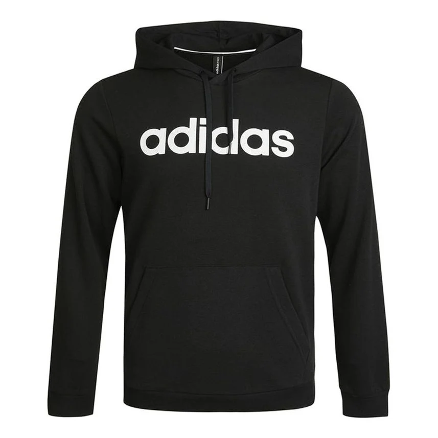 adidas neo M Ce Alphabet Printing Logo Sports Pullover Black GP4875