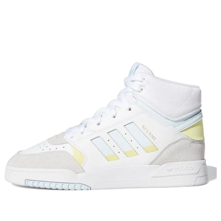 (WMNS) adidas originals Drop Step 'White Grey Blue' EF7150