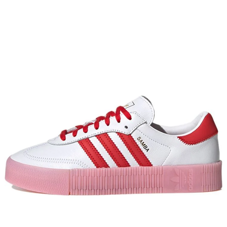 (WMNS) adidas Sambarose 'White Red' FX6269