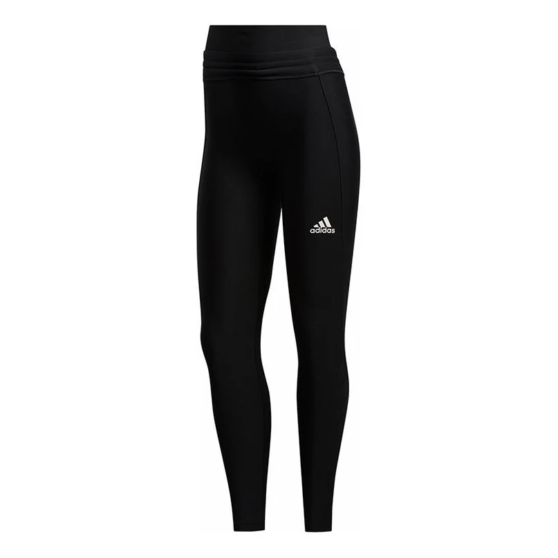 (WMNS) adidas High Waist Sports Training Leggings Black FT7022