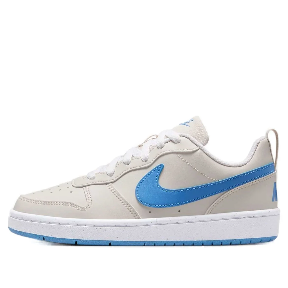 (GS) Nike Court Borough Low Recraft 'Light Allwood Brown Blue Beyond' DV5456-120