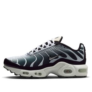 (GS) Nike Air Max Plus 'Black White Sail Metallic Cool Grey' CD0609-026