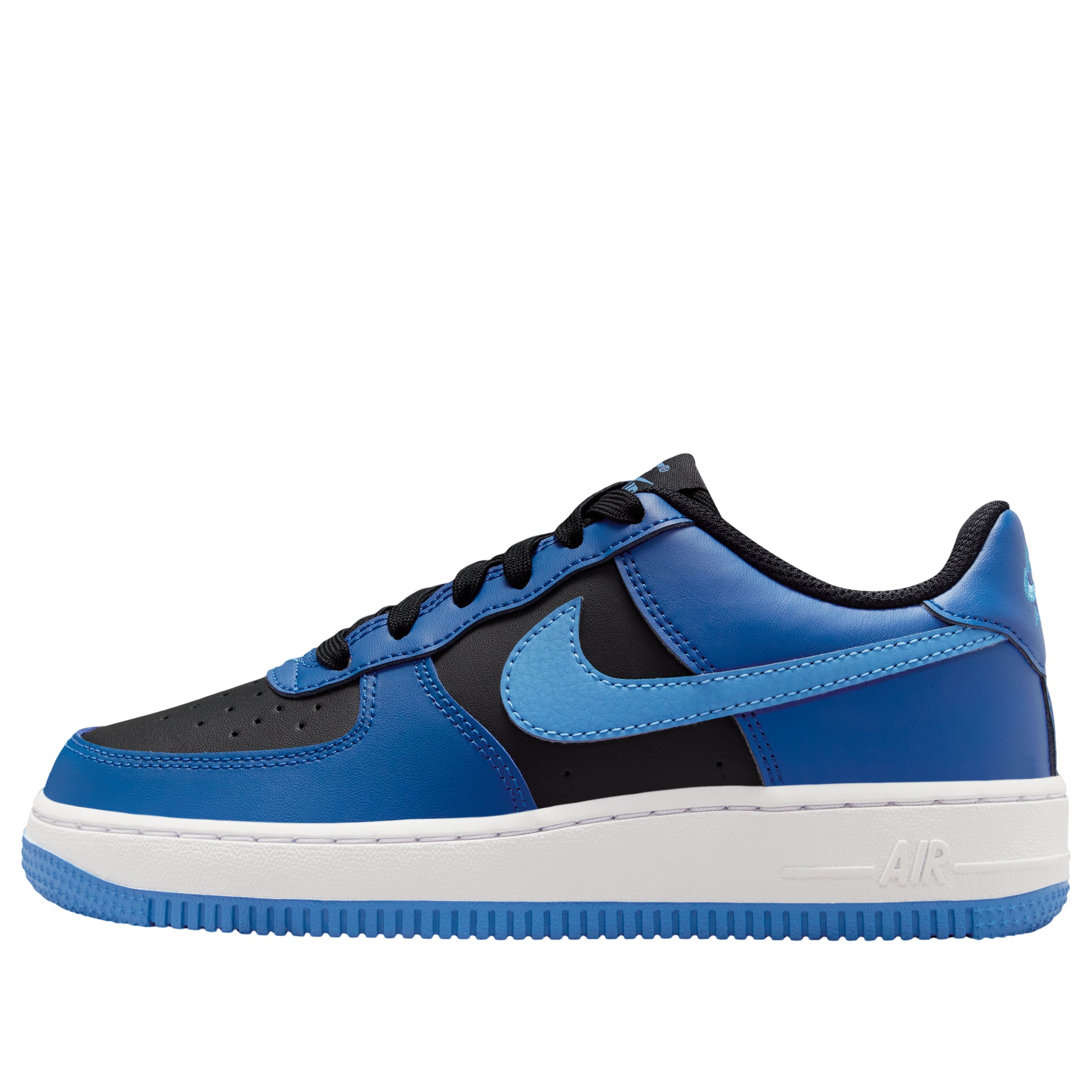 (GS) Nike Air Force 1 Low 'Black Court Blue' CT3839-012