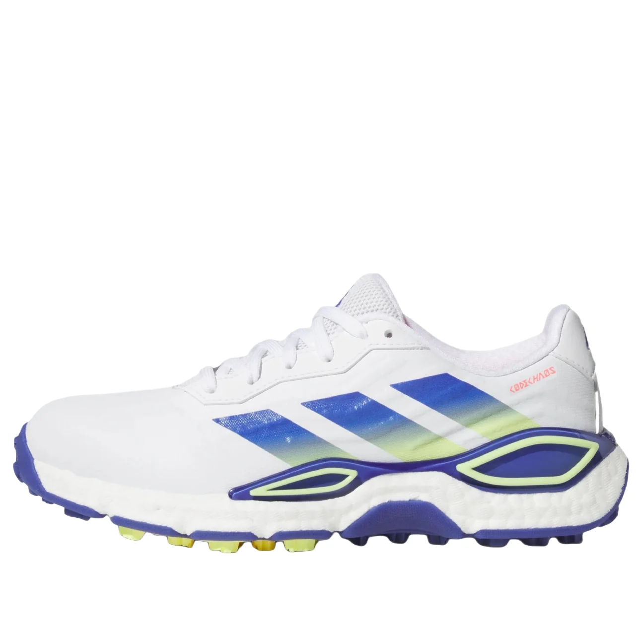 (WMNS) adidas Codechaos 27 Spikeless Golf 'White Dual Indigo Frozen Lemon' KI5750