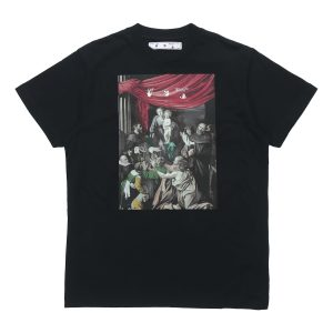 Off-White Caravaggio Painting Arrows Short Sleeve OMAA038G20JER0051010