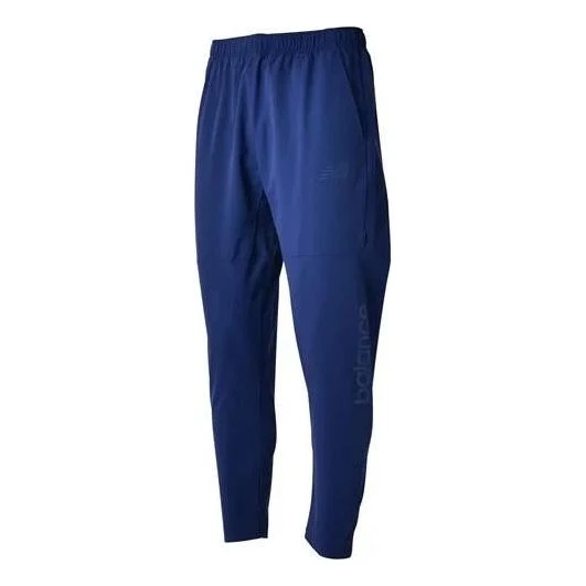 New Balance Black Out Collection Stretch Woven Pants Asia Sizing 'Navy' AMP25210-NV