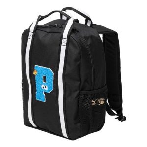 PUMA Sesame Street Backpack 'Black Blue' 076655-01