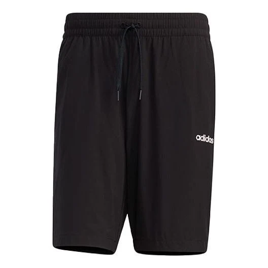 adidas neo Logo Printing Stripe Casual Sports Shorts Black GP4912