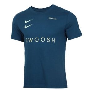 Nike Sportswear Swoosh Sports Short Sleeve Blue CV5893-499