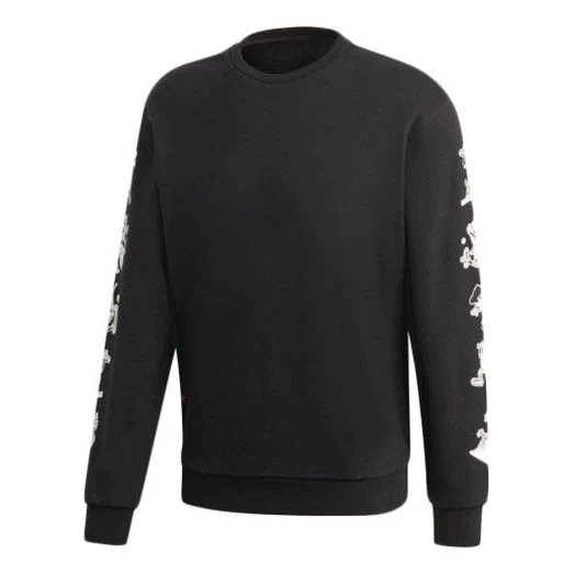 adidas x Disney Goofy Crew Crossover Pullover Black GD6025