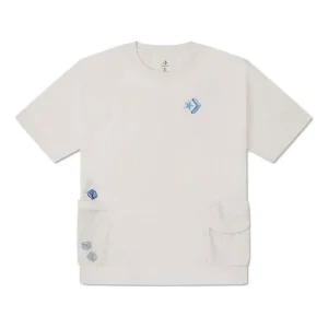 Converse Summer Drink Pocket T-Shirt Asia Sizing 'Egret' 10027225-A01