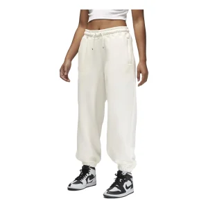 (WMNS) Air Jordan Flight Fleece Trousers 'White' FB5113-133