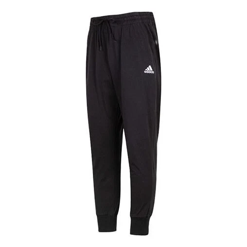 adidas Essentials Logo Track Pants 'Black' IC9417