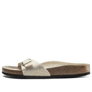 Birkenstock Madrid Narrow Fit Sandals 'Gold Python' 1018543