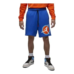 Air Jordan Flight MVP Mesh Shorts 'Blue Orange' DV7602-480