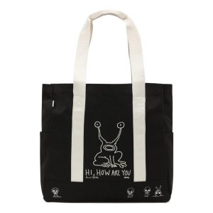 Vans x Daniel Johnston Tote 'Black' VN0A7SBVBLK