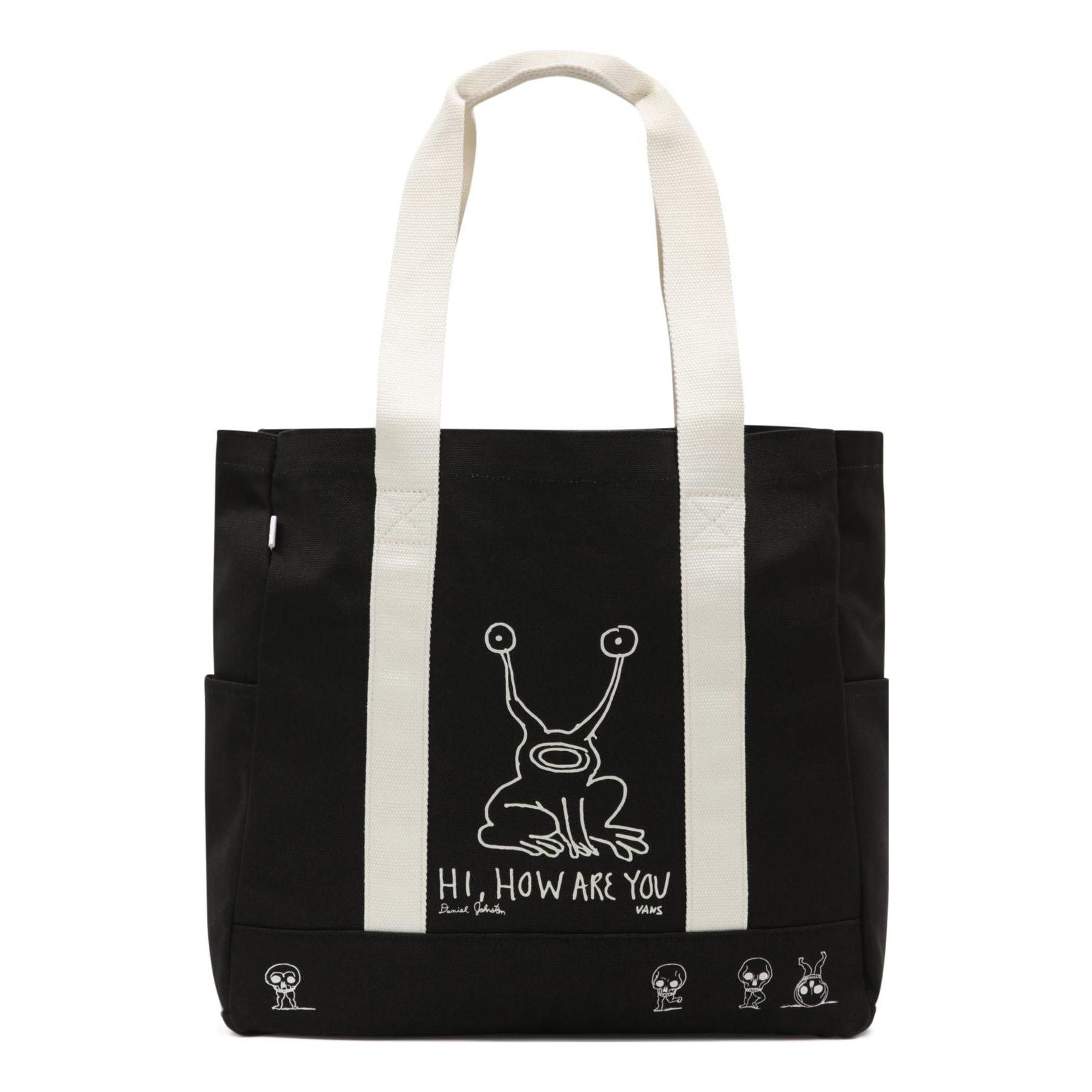 Vans x Daniel Johnston Tote 'Black' VN0A7SBVBLK