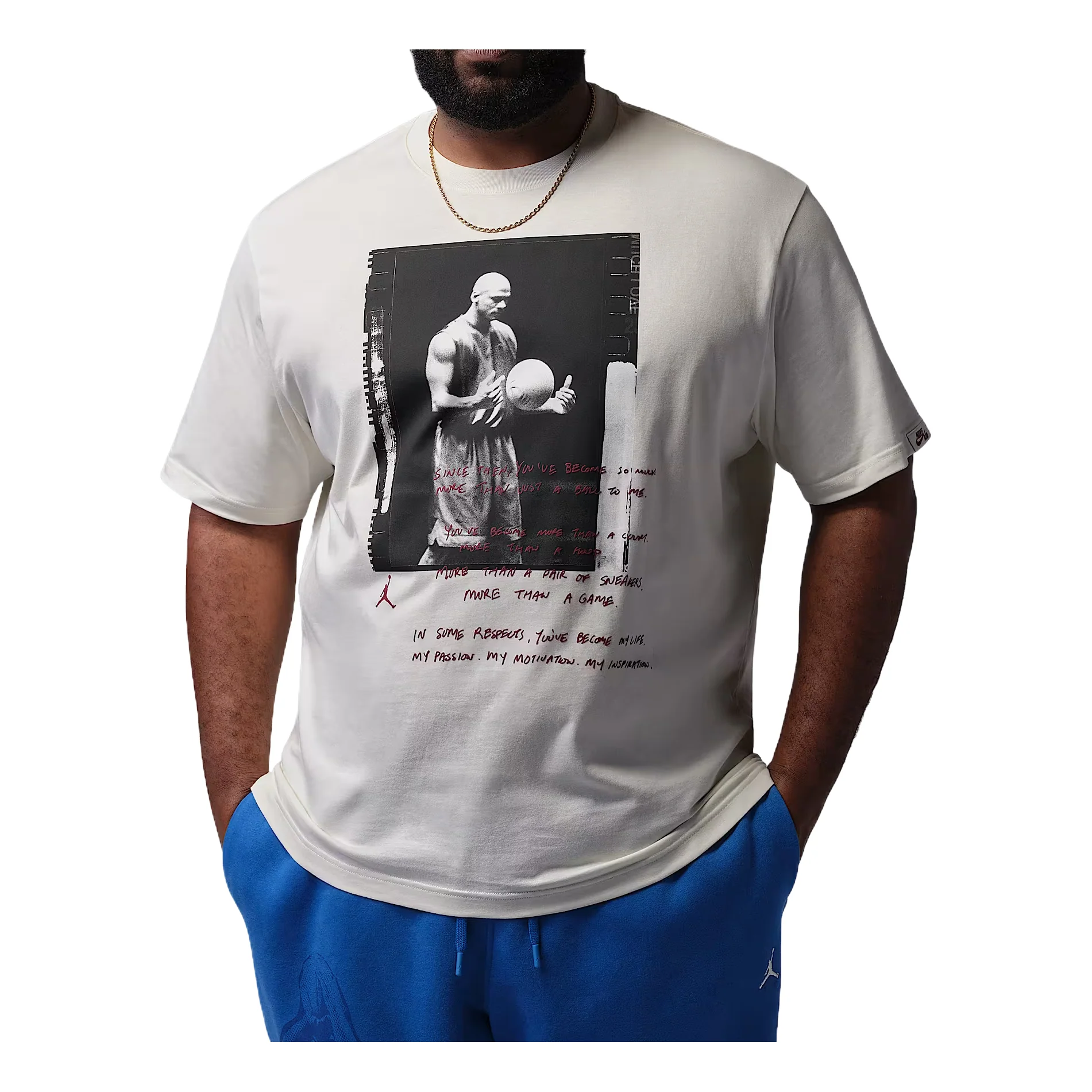 Jordan Brooklyn T-Shirt 'Soft Pearl' IV4901-047