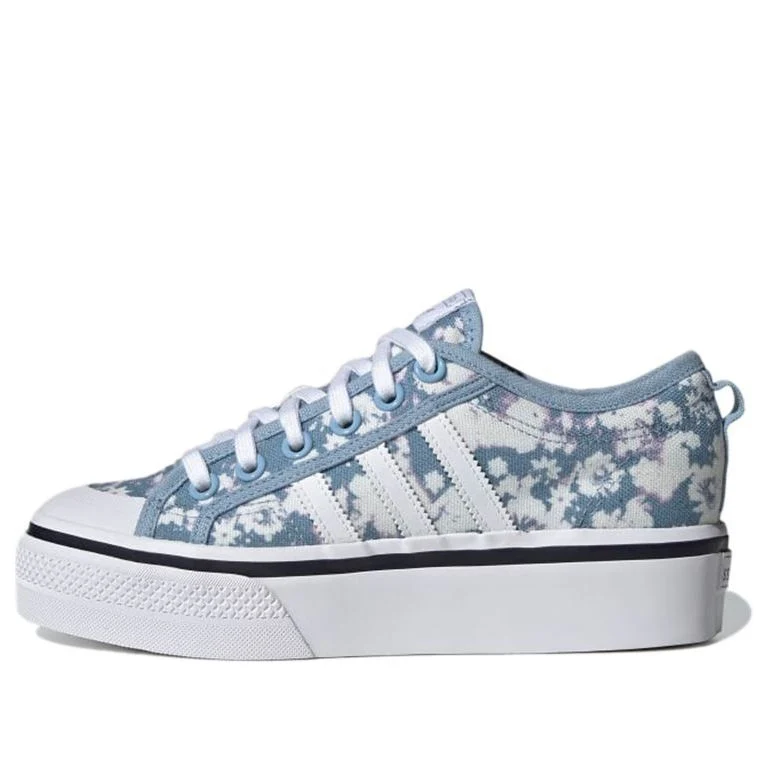 (WMNS) adidas Nizza Platform Low 'Bleached-Out Floral' H01232