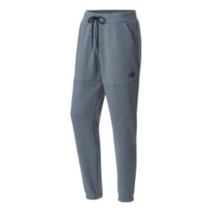New Balance RWTech Fleece Pants Asia Sizing 'Lead' AMP21143-LED