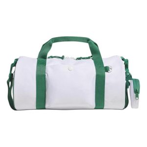 adidas Verbiage 2-in-1 Duffle Bag 'White Green' JF1087