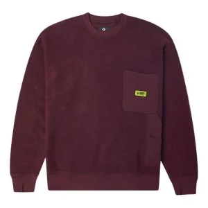 Converse Carpenter Crew Pullover Sweater Asia Sizing 'Brown' 10019956-A04