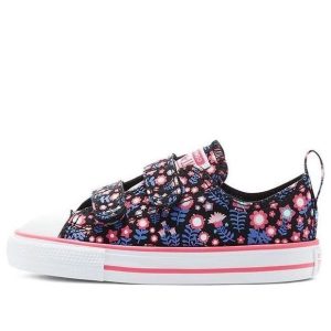 (TD) Converse Chuck Taylor All Star Low 'Flowered Purple Pink' 770217C