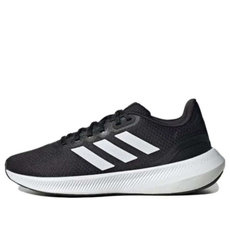 (WMNS) adidas RunFalcon Wide 3.0 Running Shoes 'Core Black Cloud White' HP6652