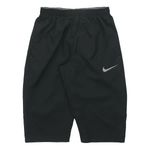 Nike Logo Quick Dry Breathable Sports Shorts Black 688492-010