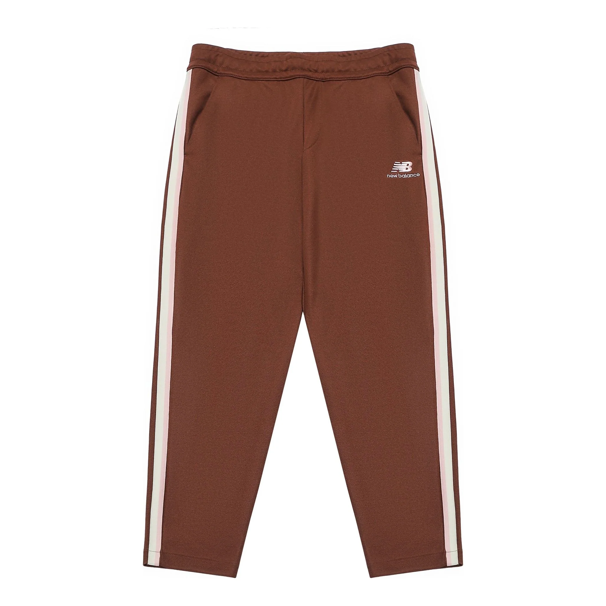 New Balance Athletics Logo Running Pants Asia Sizing 'Brown' AMP23550-ROK