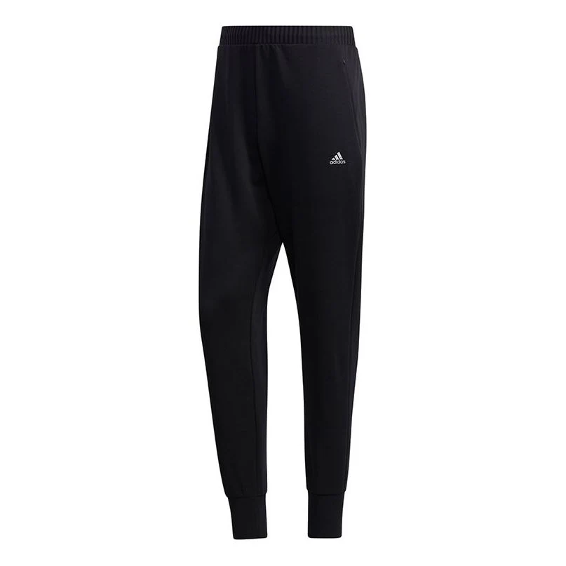 Men's adidas WJ PNT SWT Stylish Black Sports Pants/Trousers/Joggers GF4033