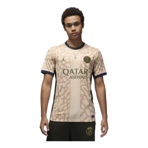 Air Jordan Paris Saint-Germain 23/24 Stadium Fourth Jersey 'Khaki Beige' FD6504-201
