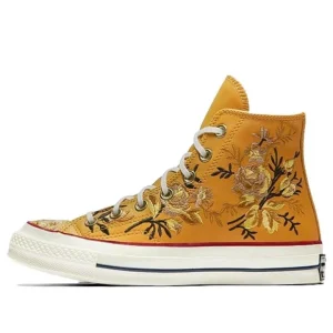(WMNS) Converse Chuck 70 Hi 'Parkway Floral Embroidery - Turmeric Gold' 561651C
