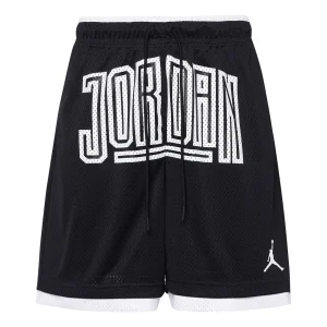 Men's Jordan Sport Dna Contrasting Colors Logo Mesh Breathable Sports Shorts Black DA7207-010