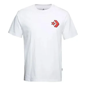 Converse Cartoon Logo T-Shirt Asia Sizing 'White' 10018176-A02