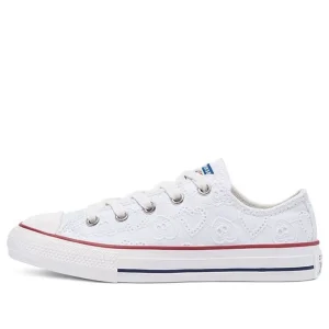 (GS) Converse Chuck Taylor All Star Low Top 'Vintage White' 671098C