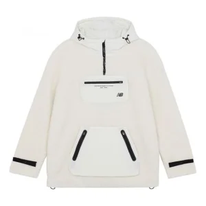 New Balance Hoodie Asia Sizing 'White Black' 5CB42143-IV