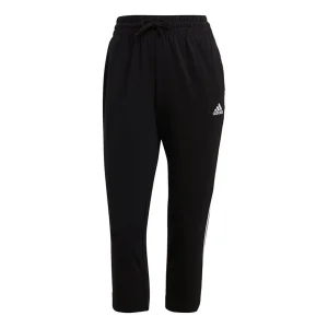 (WMNS) adidas Essentials Single 3/4 Pants Asia Sizing 'Black' GM5539