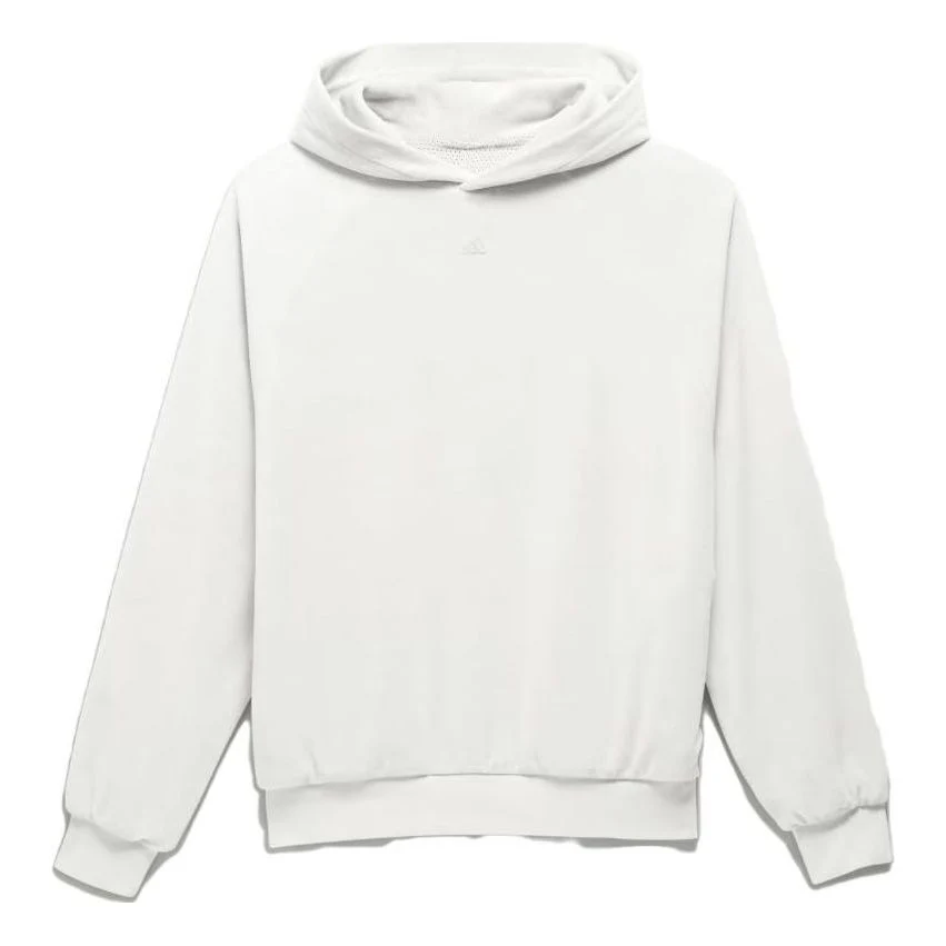 adidas Originals One Basketball Unisex Velour Hoodie 'White' IA3457