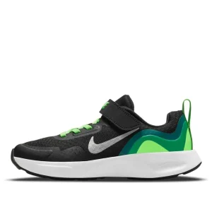 (PS) Nike Wearallday 'Black Green Strike' CJ3817-015